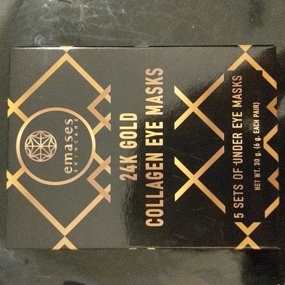 24K gold Collagen Eye Mask